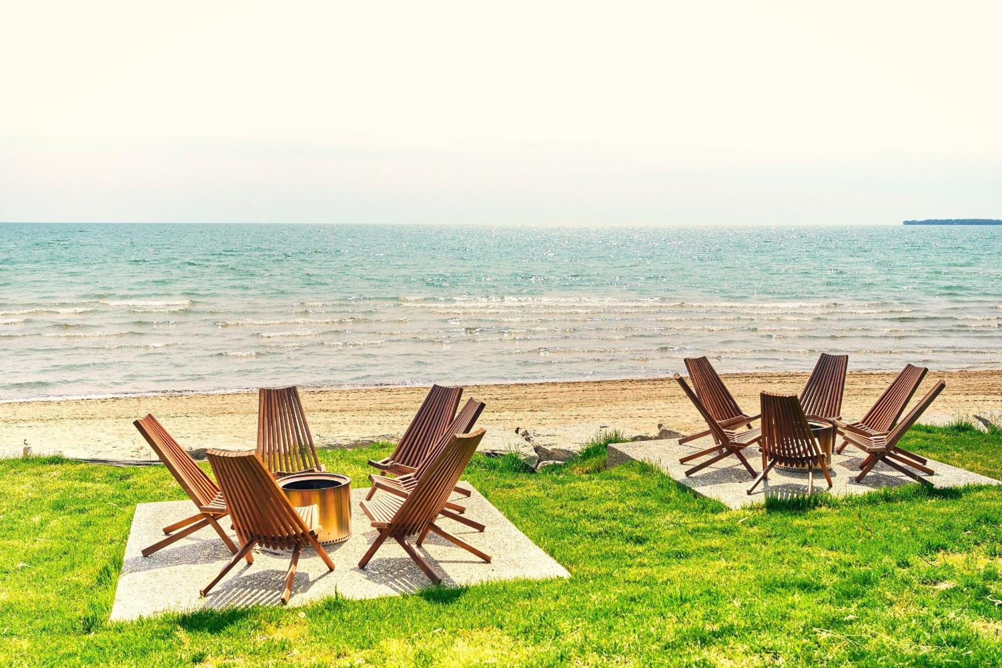 The Long Beach Resort - Beachfront Cottages & Townhouse Suites Wainfleet Exterior foto